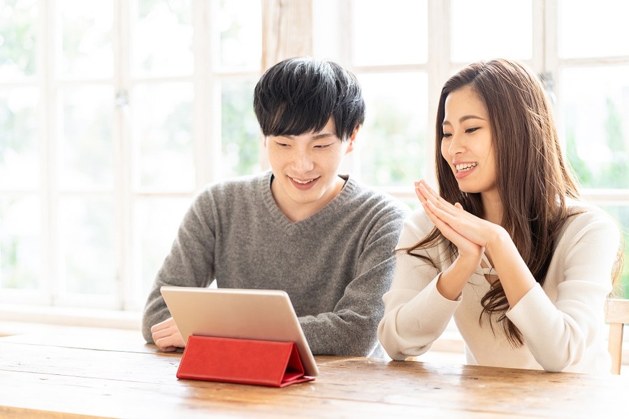 妻を説得中