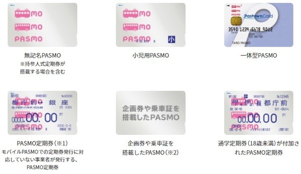 移行できないPASMOカード