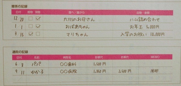 メモとしても使えて便利