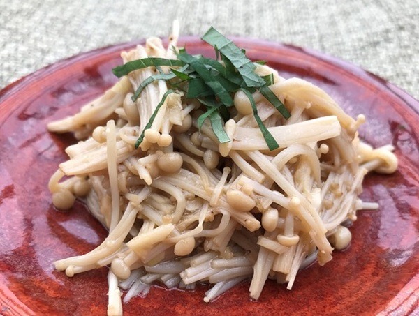 エノキのナムルで節約レシピ