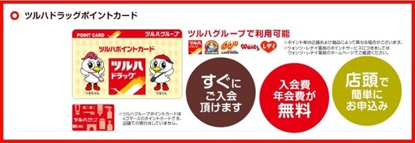 ツルハドラッグポイントカード