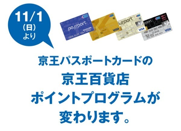京王百貨店のポイントプログラムが変更