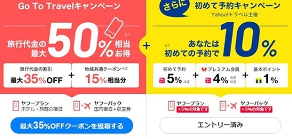 gotoキャンペーンのすごい還元率