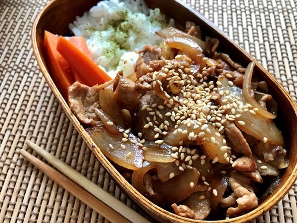 節約「甘辛すきやき風弁当」