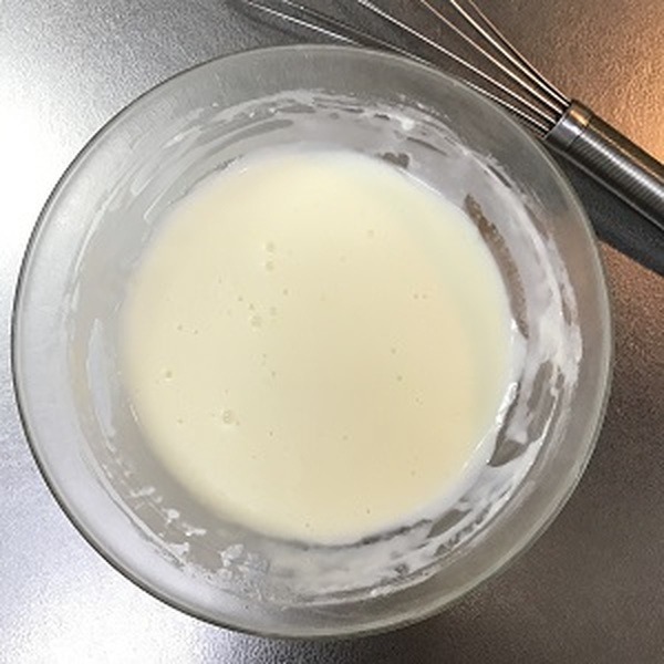 レンジでホワイトソース