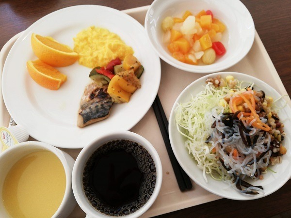 朝食も豪華です