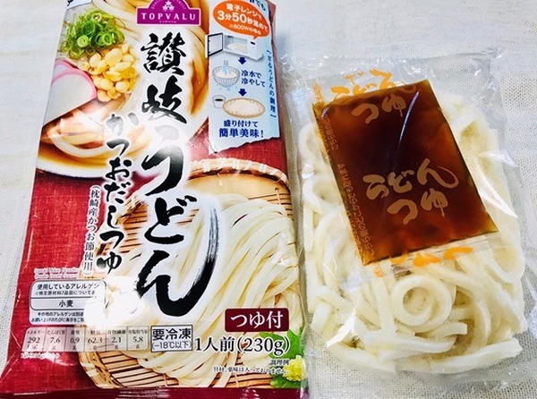  讃岐うどん かつおだしつゆ