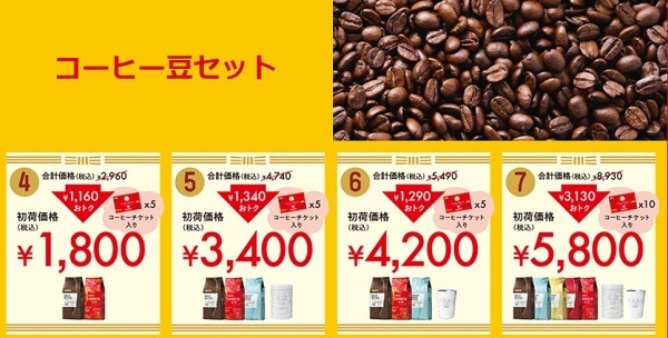 コーヒー豆の福袋
