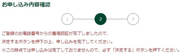 電話認証