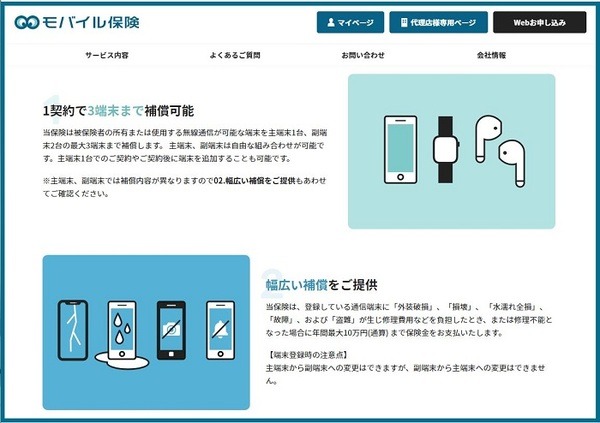 モバイル保険とは