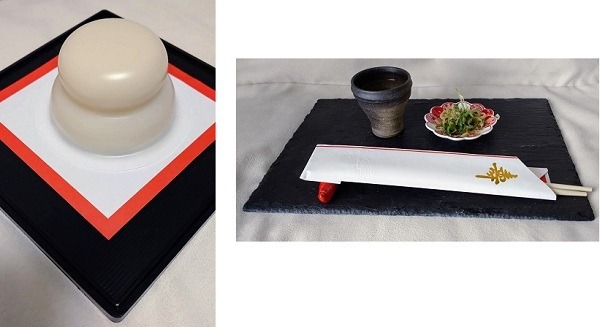 鏡餅と祝箸