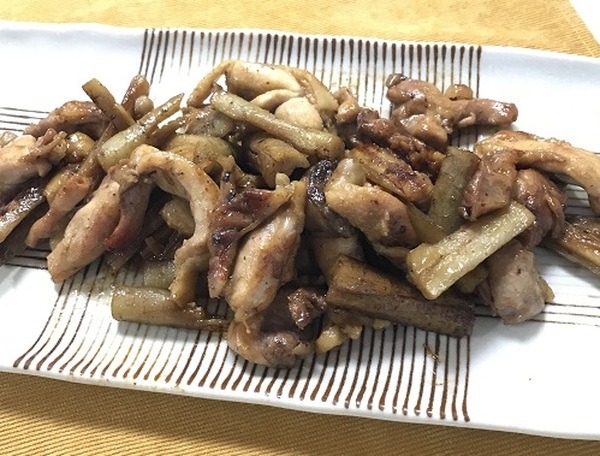 鶏ごぼうきんぴら