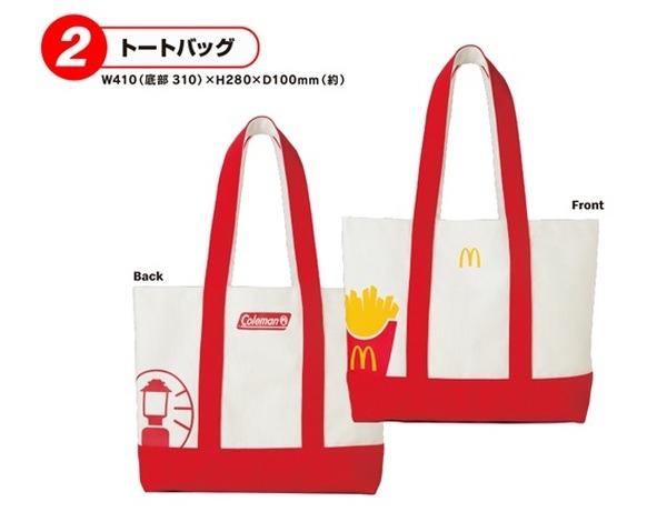 コラボのトートバッグ