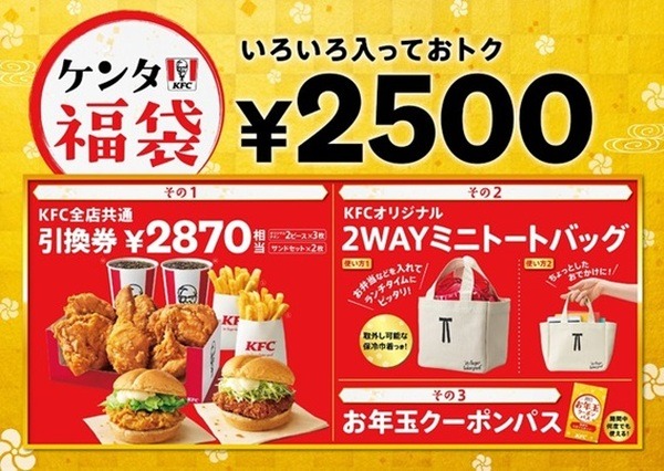 いろいろ入っておトクケンタ福袋