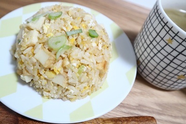 厚揚げ牛脂チャーハン