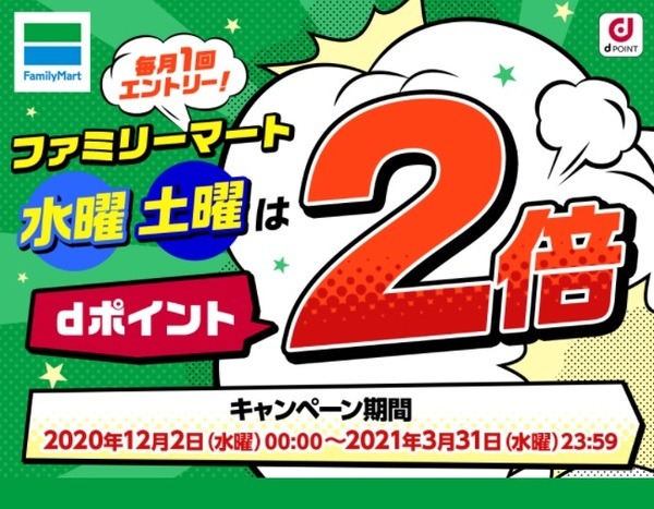水曜土曜はポイント2倍