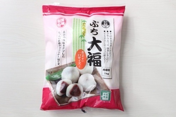 業スの「ぷち大福」パッケージ
