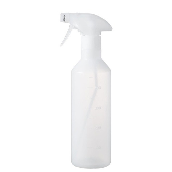 無印良品「ポリボトル・スプレー付 500ml・クリア」