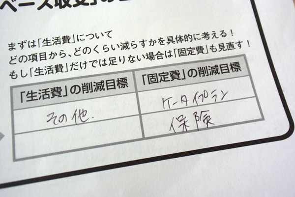 お金が貯まる家計管理　家計簿からお金のムダを見つける具体策