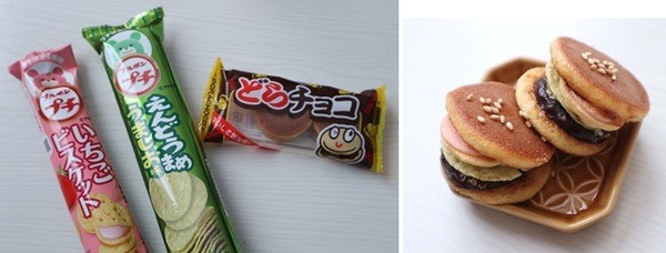 どらチョコで作るハンバーガーチョコ