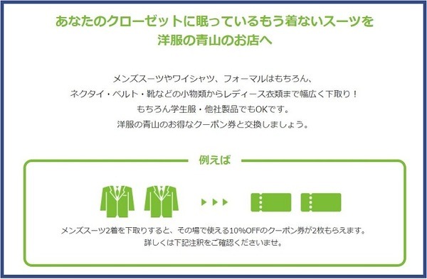青山の下取り