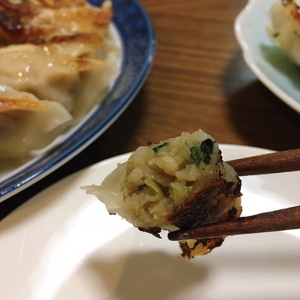 ニラ餃子もおいしいです