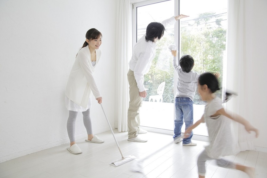 新たに掃除用具を買い足さずに家にあるもので家じゅう大掃除