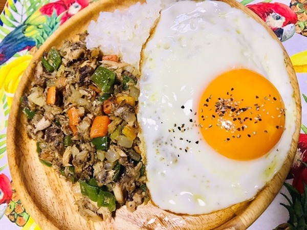 鯖缶入りガパオライス