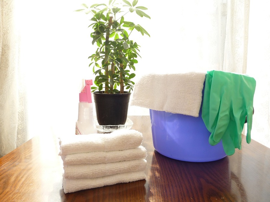 新たに掃除用具を買い足さずに家にあるもので家じゅう大掃除