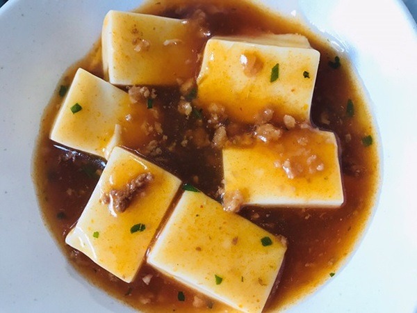 麻婆豆腐つくってみました