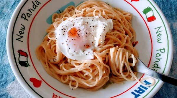 パスタソースでランチ