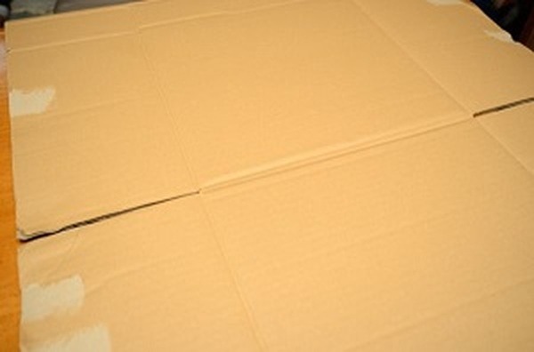 段ボールを解体