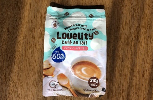 ラブリティカフェオレ糖質60％オフ