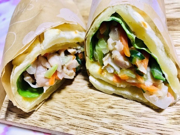 カラフルラップサンド