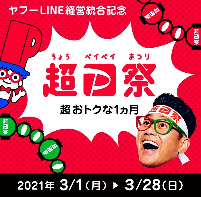 ３月に終了のキャンペーン