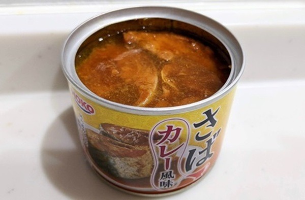 鯖カレー缶もおつまみに最適