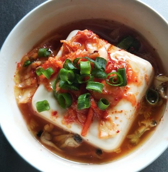 韓国風キムチ豆腐