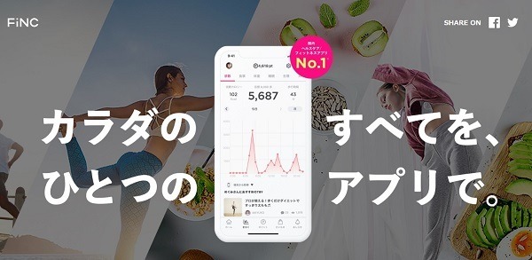 登録データをもとにアドバイスしてくれるFinC