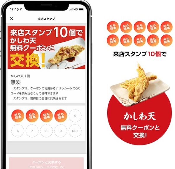 かしわ天無料クーポン