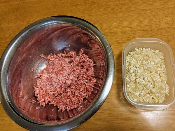 えのき入りハンバーグ