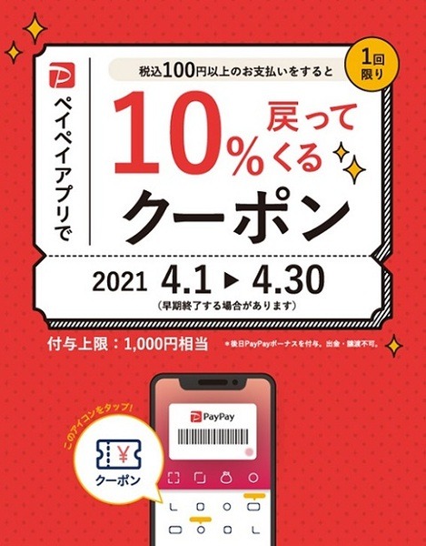 31のクーポン