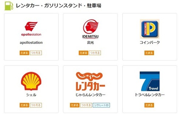 出光・シェルのガソリンスタンドで使える