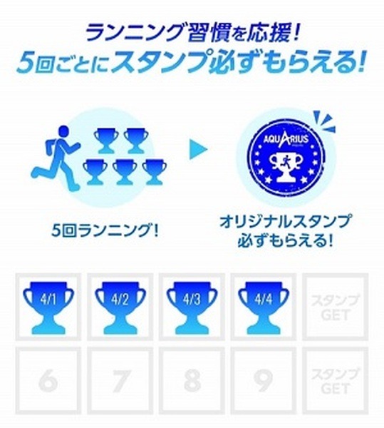 目標を達成しなくてもスタンプはもらえるから安心してね