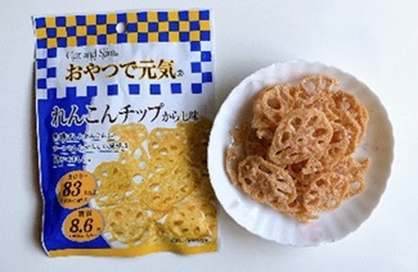 れんこんチップ　からし味
