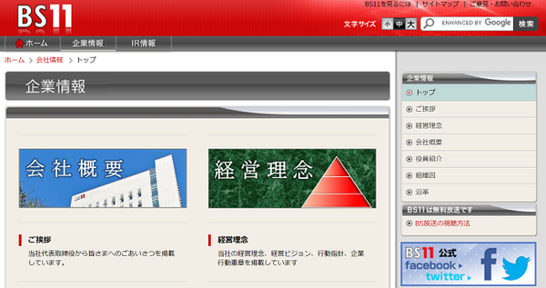 日本BS放送