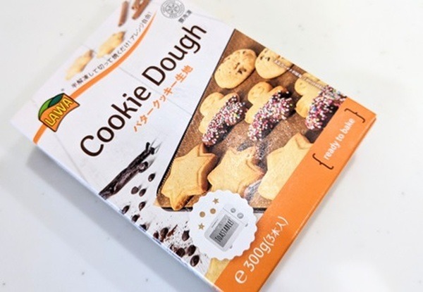 冷凍クッキー生地
