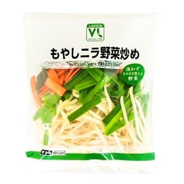 もやしニラ野菜炒め
