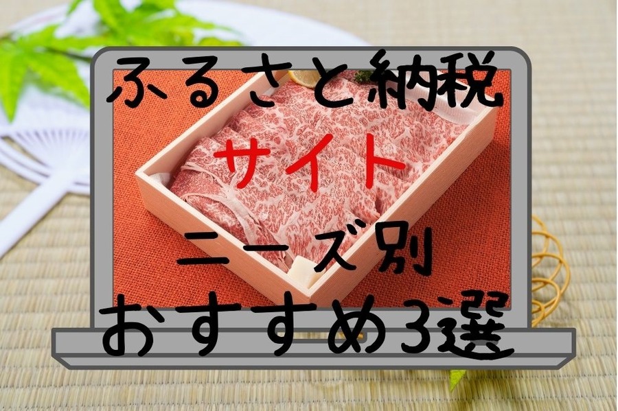 ふるさと納税サイトニーズ別おすすめ3選