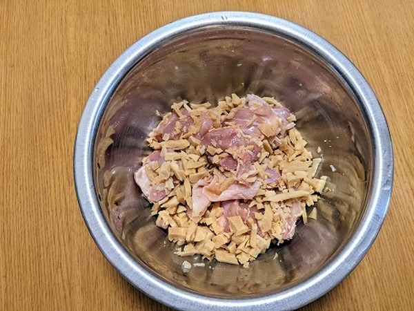 高野豆腐のかさまし唐揚げの節約効果