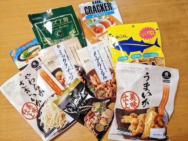 おつまみも100均で用意できちゃうわよ